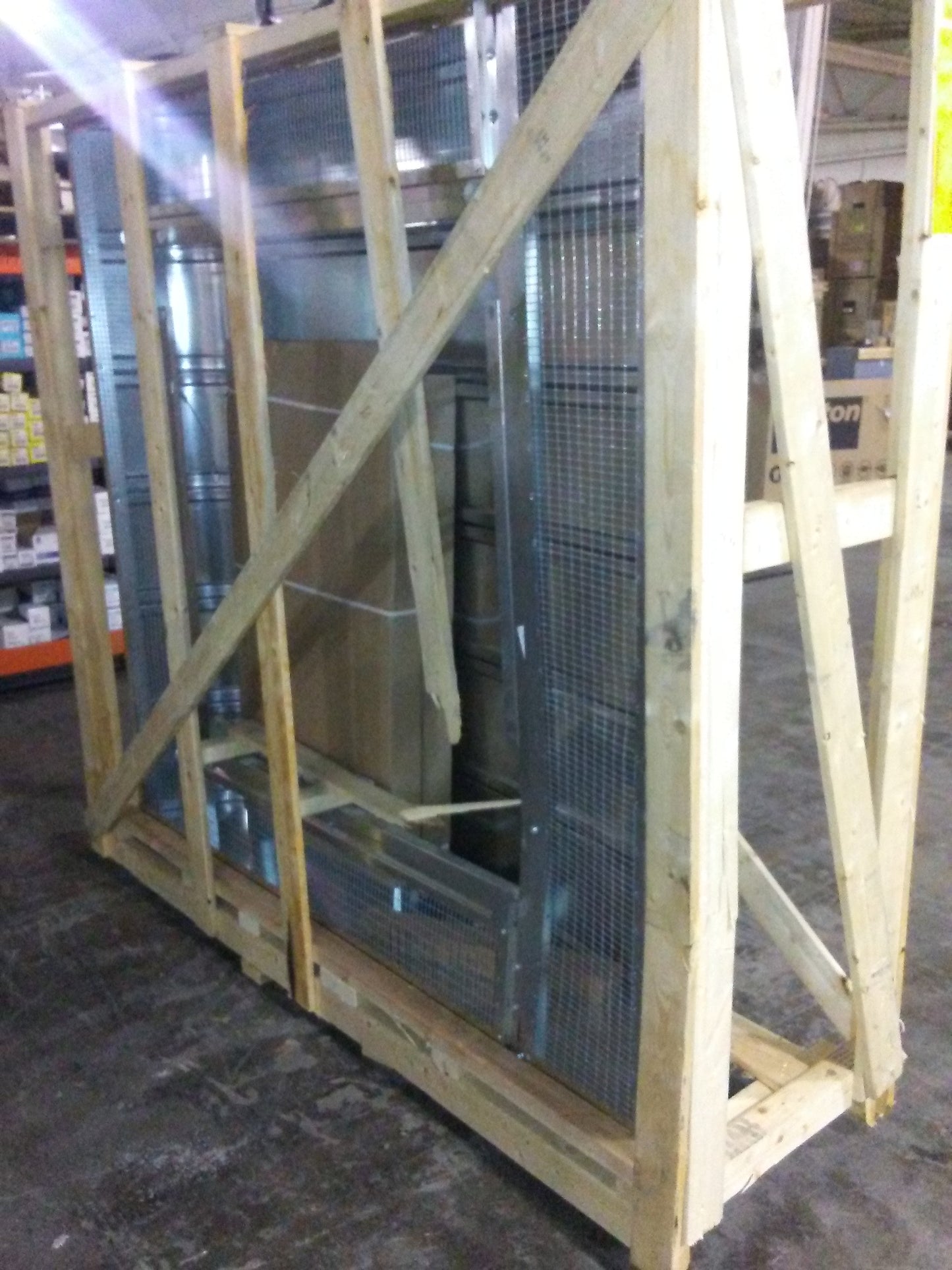 42" GRAVITY VENTILATOR, BASE 46 1/2" X 46 1/2"