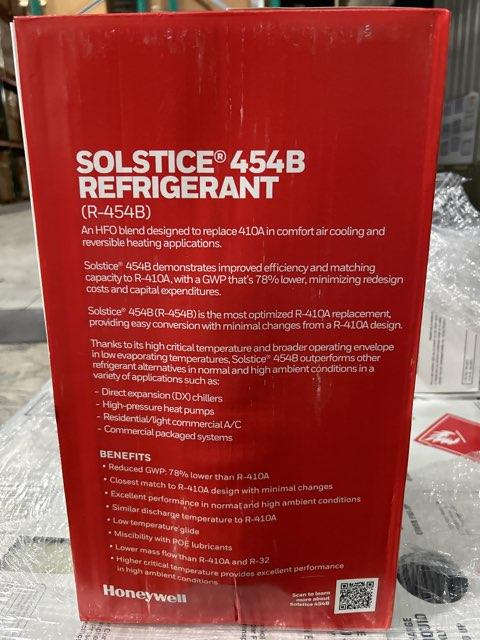 20 Lb Cylinder of R454B Refrigerant