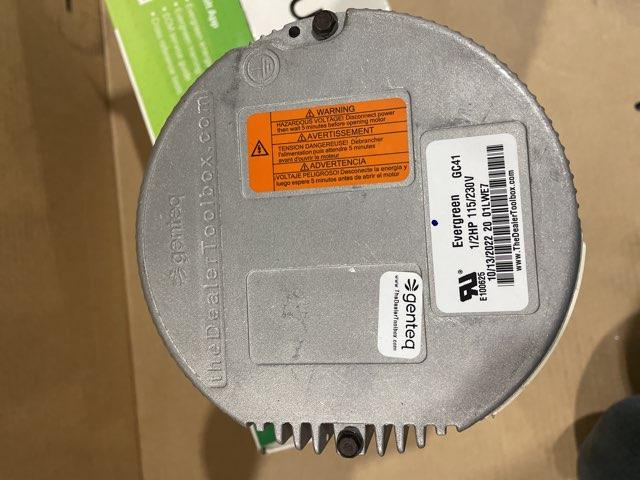 1/2 HP Blower Motor 120/240/60/1 1050 Rpm Variable Speed