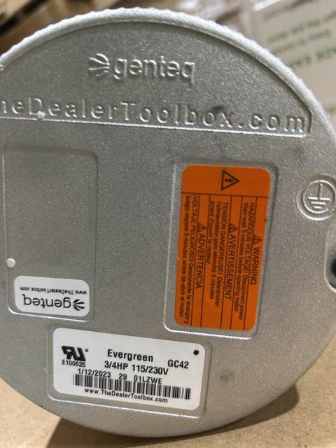 3/4 HP ECM Blower Motor 120/240/60/1 1050 Rpm Variable Speed