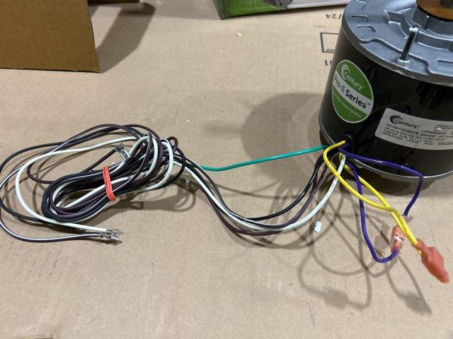 1/3-1/6 HP Fan Motor 208-230/60/1 1075 Rpm 1 Speed