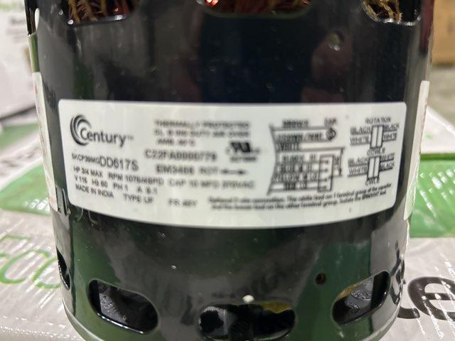 3/4-1/5 HP Blower Motor 115/60/1 1075 Rpm 4 Speed