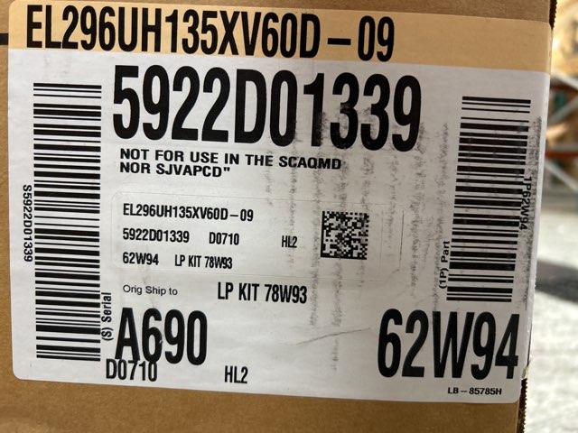 132,000 BTU Low NOx 2-Stg Up/Horz ECM Var Spd Comm Compatible Gas Furnace 96% 120/60/1 CFM: 2275