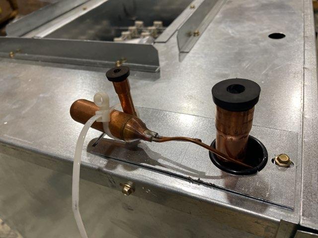 2 Ton AC/HP ECM Wall Mounted Air Handler With 5 KW Heat, 208-240/60/1 R-410A CFM 970