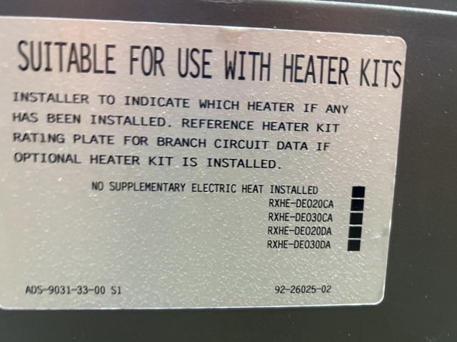 10 Ton AC/HP Inherently Protected Motor Upflow/Horizontal Air Handler 460/60/3 R-410A CFM 4000