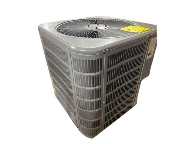 3.5 Ton SS Air Conditioner 13 SEER 208-230/60/1 R-410A and 32" x 32" x 2" Gray Plastic Equipment Pad