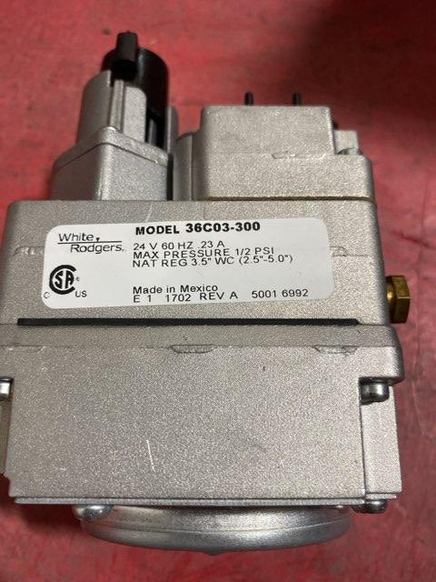 1/2" X 3/4" Universal Combination Gas Valve 24V