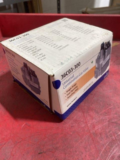 1/2" X 3/4" Universal Combination Gas Valve 24V