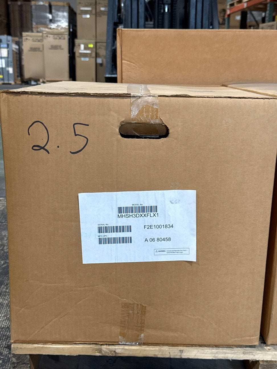 2.5 Ton AC/HP Upflow/Downflow Uncased Manufactured Housing A Coil, R410A CFM 1000