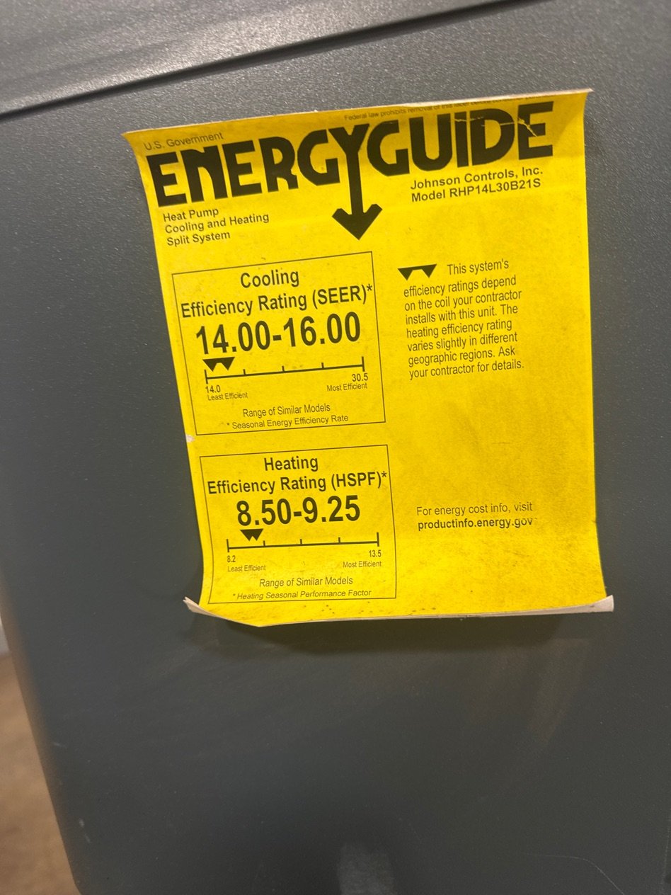 2.5 Ton Single-Stage Split-System Heat Pump 208-230/60/1 R410A 14 SEER