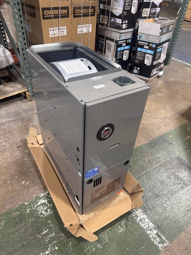 50,000 BTU 1-Stg Downflow ECM Variable Speed Communicating Gas Furnace 80% AFUE 115/60/1 CFM: 1240