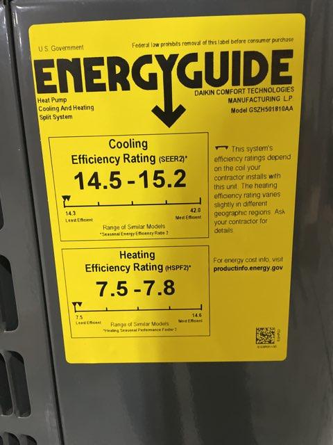1.5 Ton Single-Stage Split-System Heat Pump 208-230/60/1 R410A 15.2 SEER2