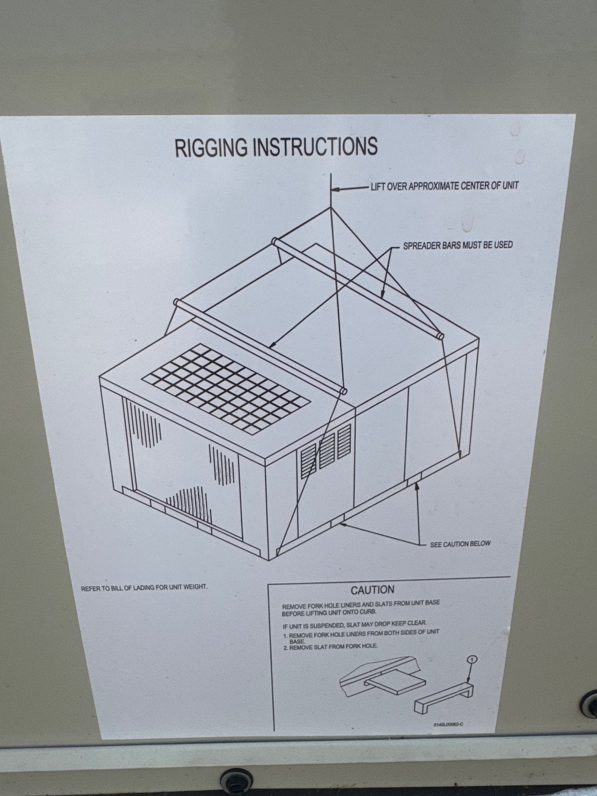 6 Ton Two-Stage Convertible Natural Gas/Electric Packaged Unit, 11.2 EER, 208-230/60/3, R410A