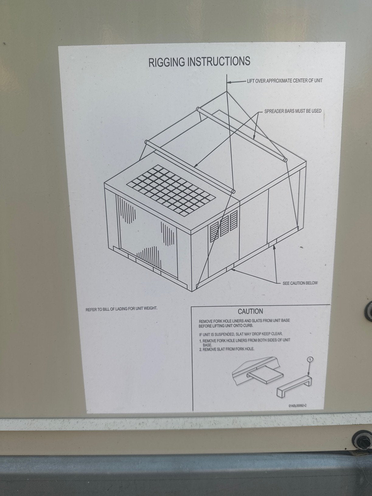 7.5 Ton Two-Stage Convertible Natural Gas/Electric Packaged Unit, 12.2 EER, 208-230/60/3, R410A