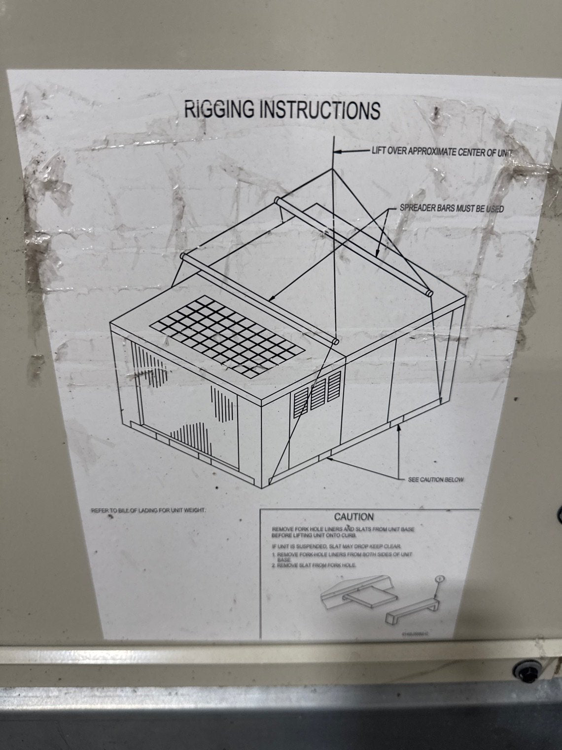 12.5 Ton Two-Stage Convertible Natural Gas/Electric Packaged Unit, 11 EER, 460/60/3, R410A