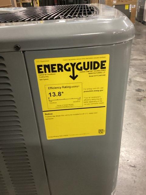 4 Ton Two-Stage Split-System Communicating Compatible Air Conditioner 208-230/60/1 R410A 17 SEER2