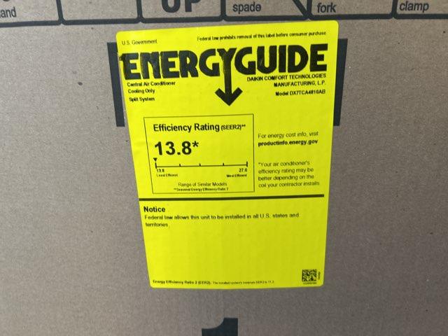 4 Ton Two-Stage Split-System Communicating Compatible Air Conditioner 208-230/60/1 R410A 17 SEER2