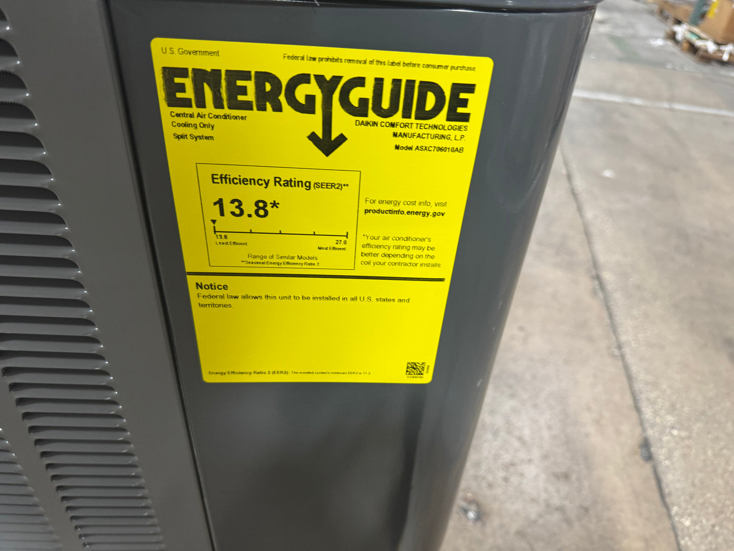 80,000 BTU Low Nox Up/Horz ECM Gas Furnace 80% and 5 Ton SS Comm AC 17.5 SEER2 and 7 Pin Connector