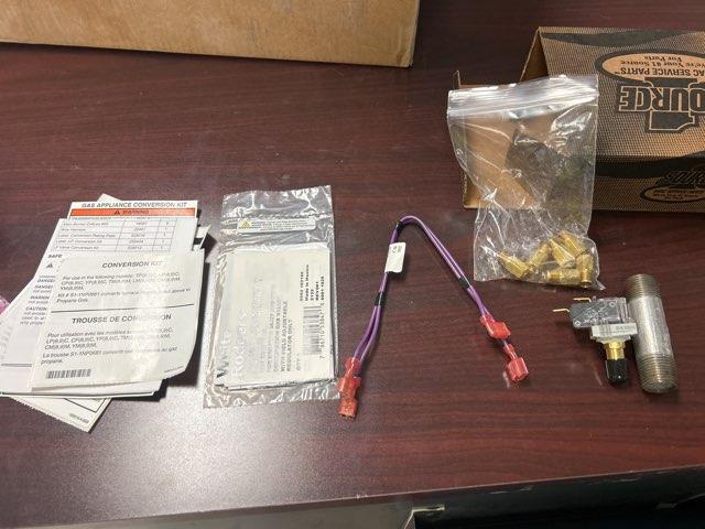 Natural to LP Gas Conversion Kit for York Modulating Furnace