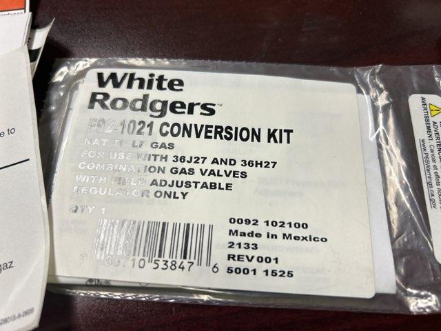 Natural to LP Gas Conversion Kit for York Modulating Furnace