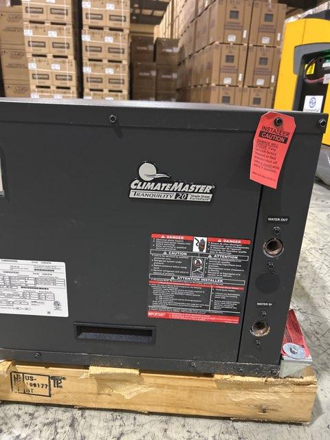 0.75 Ton Single-Stage PSC Horizontal Geothermal Heat Pump 208-230/60/1 R410A 25.2 EER