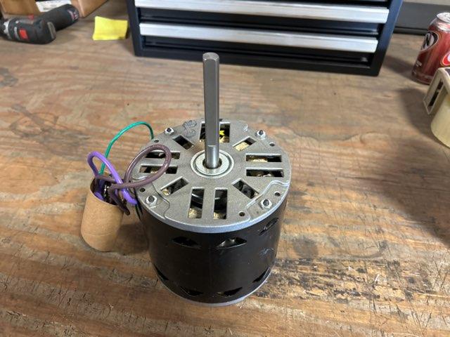 3/4 HP Fan Motor 208-230/60/1 1050 Rpm 1 Speed 5 Amps