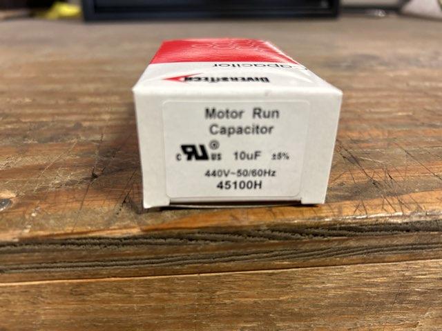 10 MFD X 440 V Oval Run Capacitor