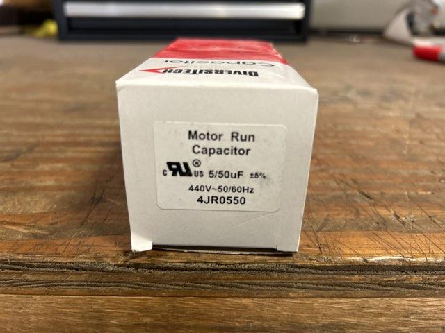 50+5 MFD x 440 VAC Round Dual Run Capacitor