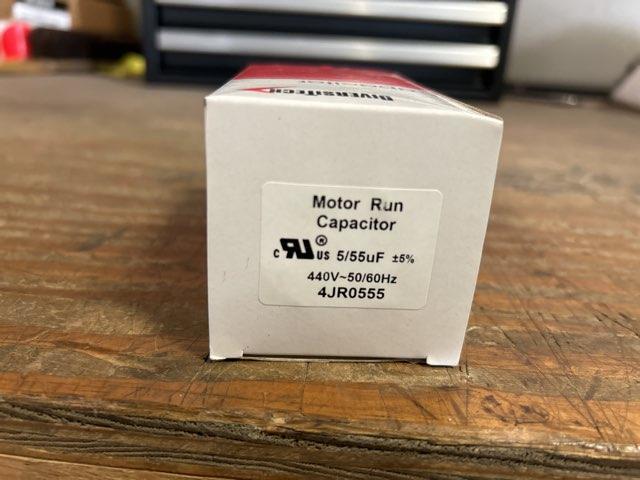 55+5 MFD x 440 VAC Round Dual Run Capacitor