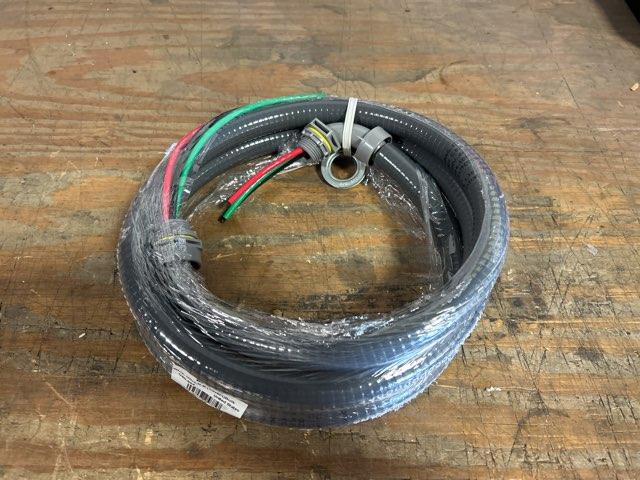 1/2" X 6' Non-Metallic Electrical Whip, #10 Wire