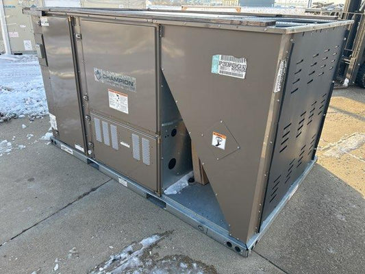10 Ton Two-Stage Convertible Packaged Heat Pump Unit, 11 EER, 460/60/3, R410A 36 KW