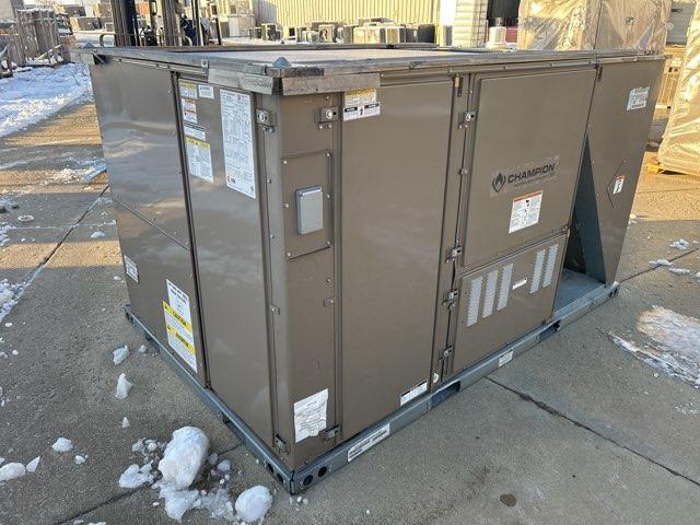 10 Ton Two-Stage Convertible Packaged Heat Pump Unit, 11 EER, 460/60/3, R410A 36 KW