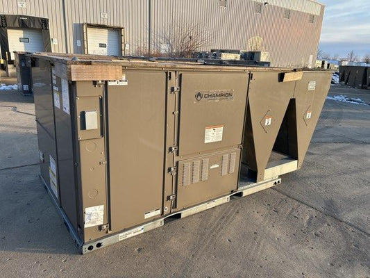12.5 Ton Two-Stage Convertible Packaged Air Conditioning Unit, 12.1 EER, 460/60/3, R410A 36 KW