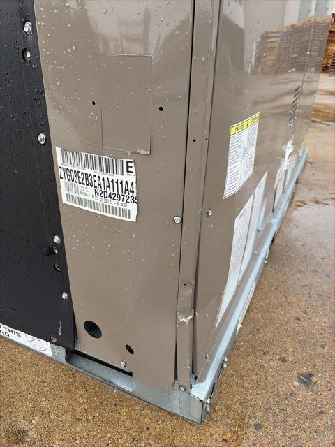 7.5 Ton Two-Stage Convertible Natural Gas/Electric Packaged Unit, 12 EER, 208-230/60/3, R410A