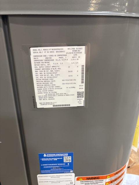 2 Ton Three-Stage Split-System Communicating Compatible Air Conditioner 208-230/60/1 R410A 16 SEER2