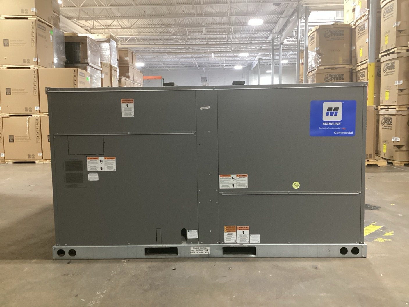 7.5 Ton Two-Stage Convertible Packaged Heat Pump Unit, 11 EER, 460/60/3, R410A