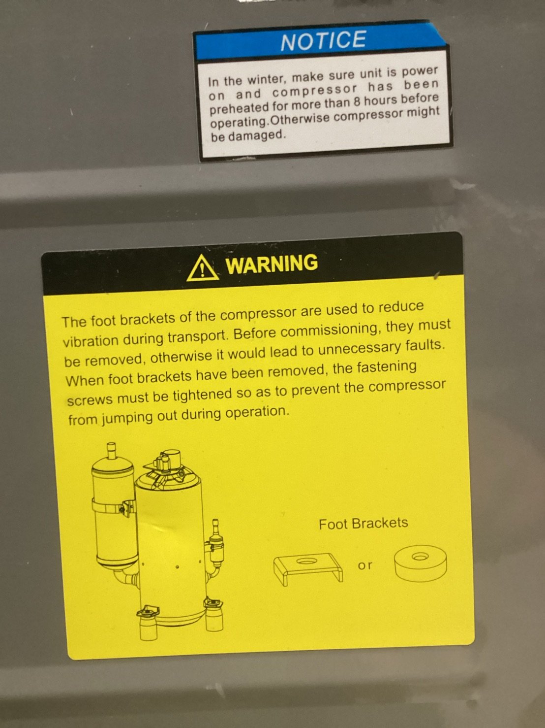 5 Ton Inverter Convertible Packaged Heat Pump Unit, 17 SEER2, 208-230/60/1, R410A