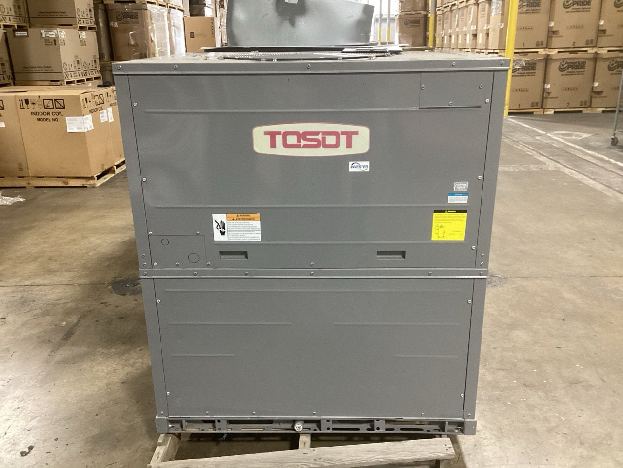 3 Ton Inverter Convertible Packaged Heat Pump Unit, 17.8 SEER2, 208-230/60/1, R410A