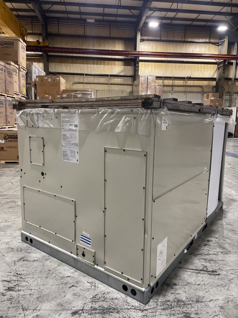 12.5 Ton Two-Stage Convertible Natural Gas/Electric Packaged Unit, 11 EER, 208-230/60/3, R410A