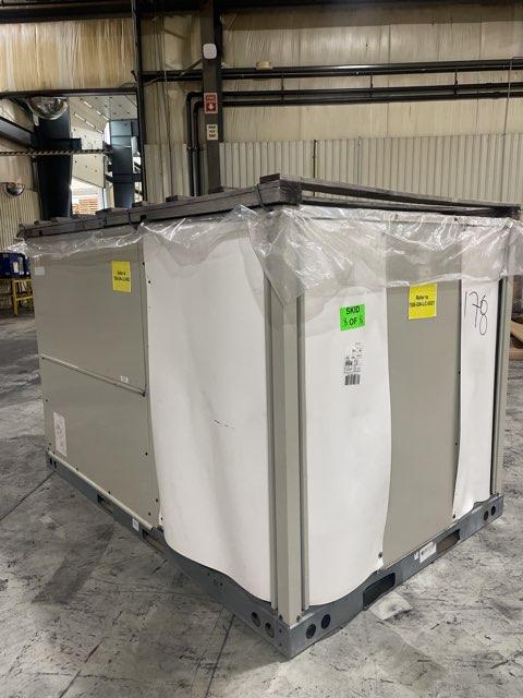 12.5 Ton Two-Stage Convertible Natural Gas/Electric Packaged Unit, 11.5 EER, 208-230/60/3, R410A