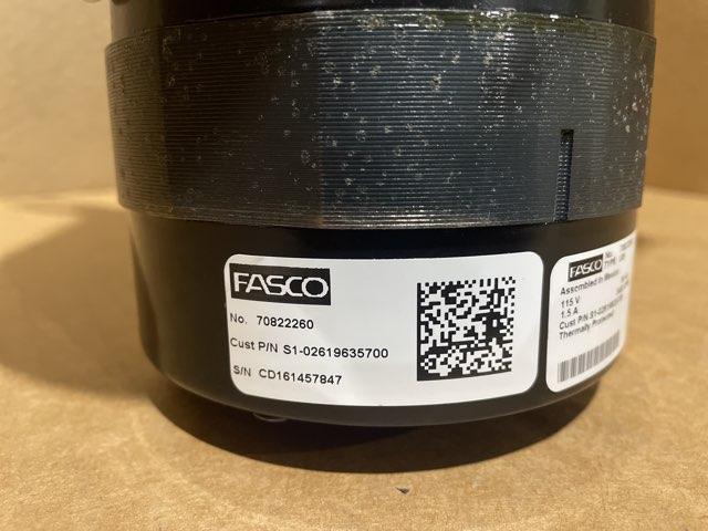 1/8 HP Inducer Vent Motor 115/60/1, 1.5 Amps RPM: 3400