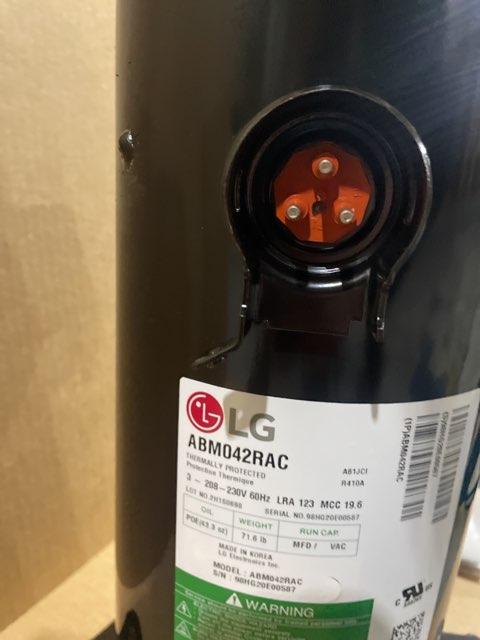 3.5 Ton 2-Stage AC Scroll Compressor 208-230/60/3 R410A