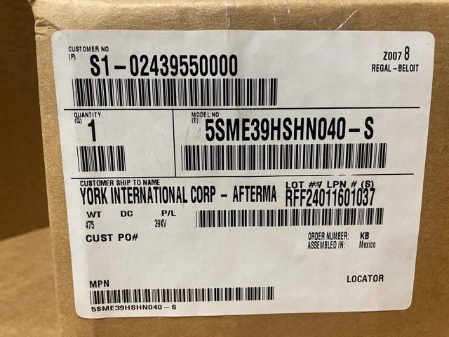 1/3 HP Fan Motor 460/60/3 875 Rpm 1 Speed