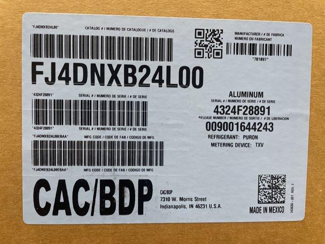 2 Ton AC/HP ECM Multiposition Fan Coil 208-230/60/1 R-410A CFM 1021