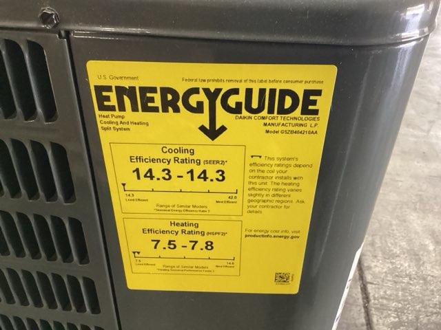 3.5 Ton Single-Stage Split-System Heat Pump 208-230/60/1 R410A 14.3 SEER2