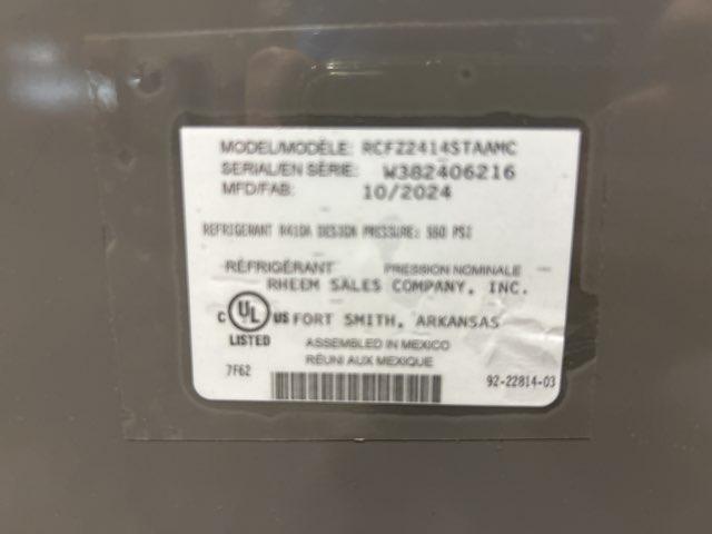 2 Ton AC/HP Multiposition Cased A Coil, R410A CFM 1000