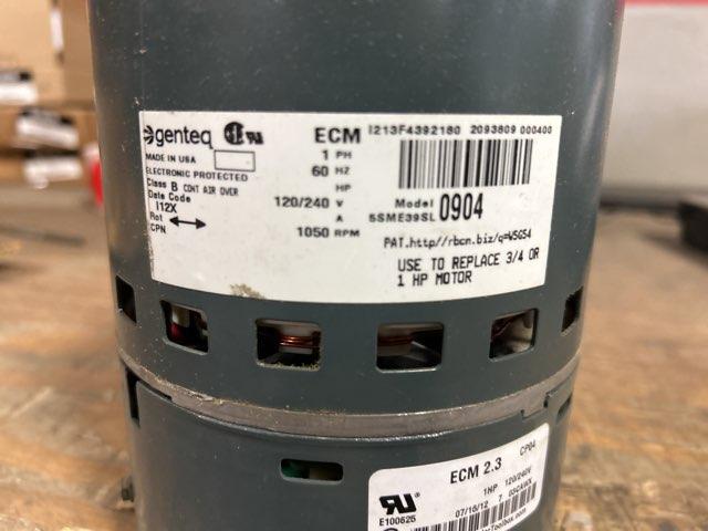 1 HP Blower Motor 120-240/50/60/1 1050 Rpm Variable Speed