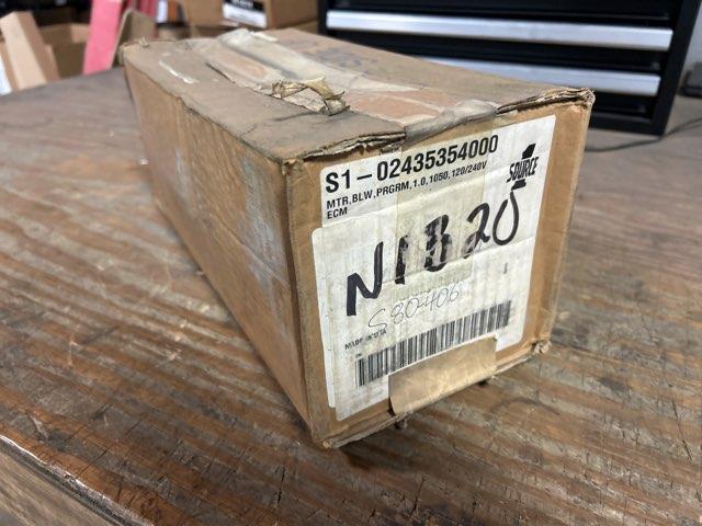 1 HP Blower Motor 120-240/50/60/1 1050 Rpm Variable Speed