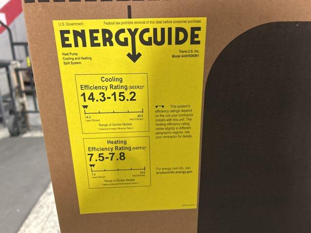 5 Ton Single-Stage Split-System Heat Pump 208-230/60/1 R410A 15 SEER