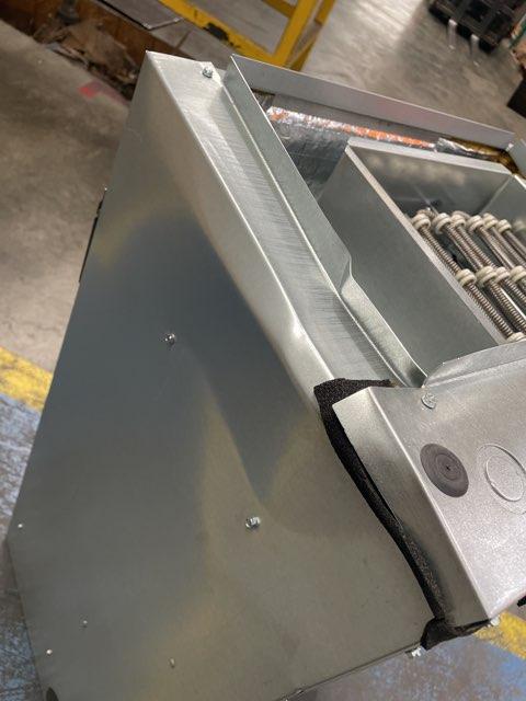 2 Ton AC/HP ECM Wall Mounted Air Handler With 5 KW Heat, 208-230/60/1 R22/R-410A CFM 846